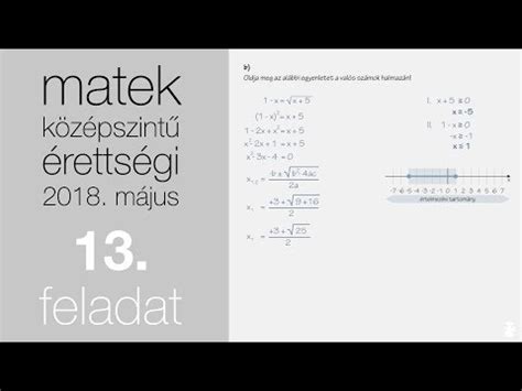 matek érettségi 2018 május